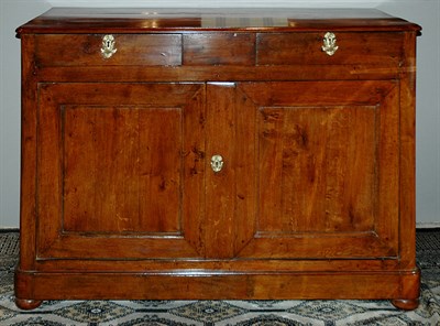 Lot 416 - Charles X Provincial Fruitwood Side Cabinet...