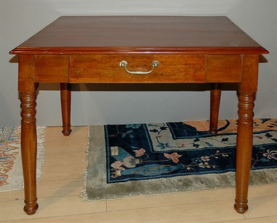 Lot 166 - Charles X Style Fruitwood One-Drawer Side...