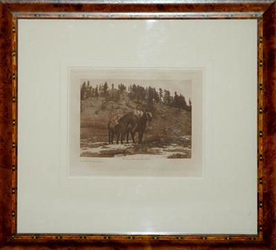 Lot 109 - After Edward Curtis PACKHORSE--APSAROKE...