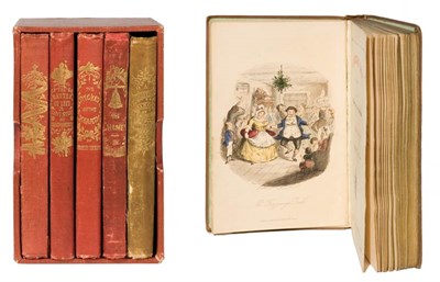 Lot 55 - DICKENS, CHARLES A complete set of the five...