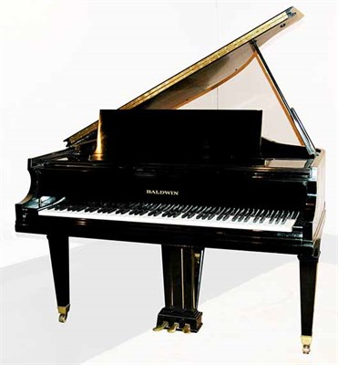 Lot 3094 - Baldwin Piano Co. Ebonized Baby Grand Piano...
