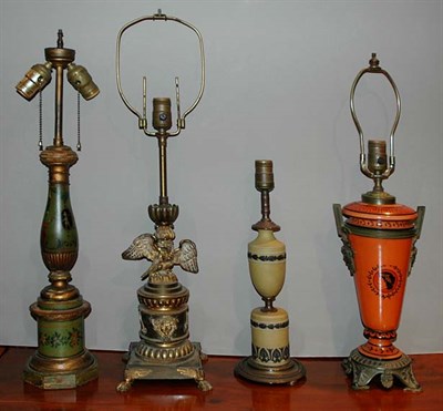 Lot 191 - Miscellaneous Group of Four Neoclassical Style...