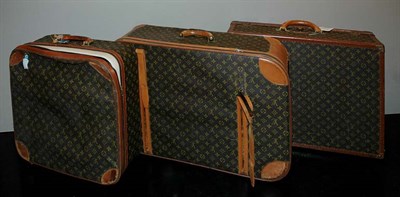 Lot 198 - Three Louis Vuitton Suitcases