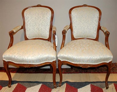Lot 220 - Pair of Provencial Louis XV Style Walnut...