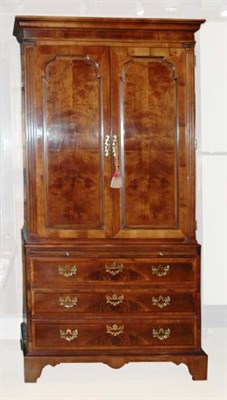 Lot 256 - George III Mahogany Entertainment Cabinet...