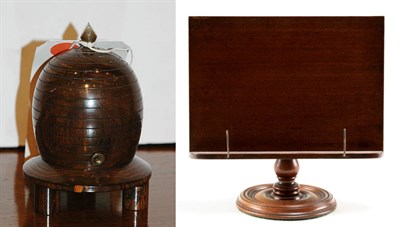 Lot 274 - Victorian Mahogany Reading Stand; Together...