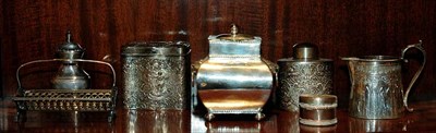 Lot 290 - Miscellaneous Group of Silver Plated Table...
