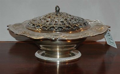 Lot 296 - Gorham Sterling Silver Flower Center Bowl...