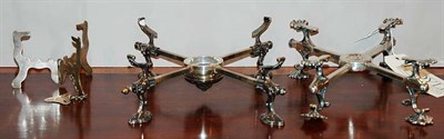 Lot 312 - Four Silver Plated Dish Stands