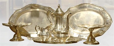Lot 317 - Gorham Sterling Silver Four-Piece Coffee...