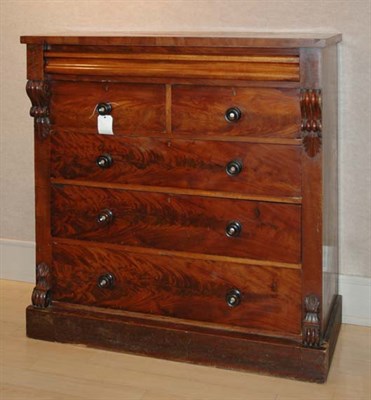 Lot 347 - Victorian Mahogany Chest of Drawers Height 50...