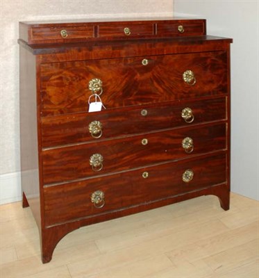 Lot 369 - Victorian Mahogany Bachelor's Chest Height 50...