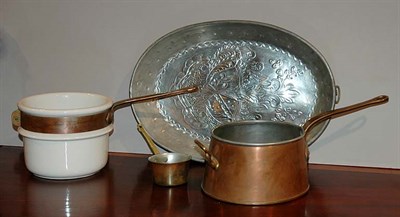 Lot 392 - Miscellaneous Group of Copper Kitchenware...
