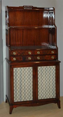 Lot 436 - Regency Style Mahogany Chiffonier Height 60...