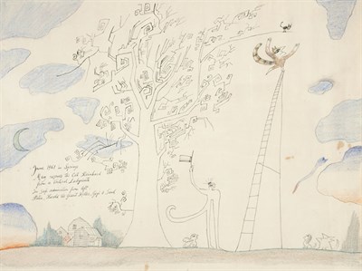 Lot 2160 - Saul Steinberg American, 1914-1999 Untitled...