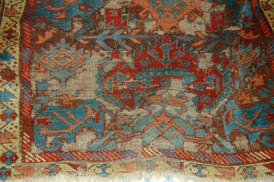 Lot 1575 - Group of Five Rugs Comprising a Ersari Chuval,...