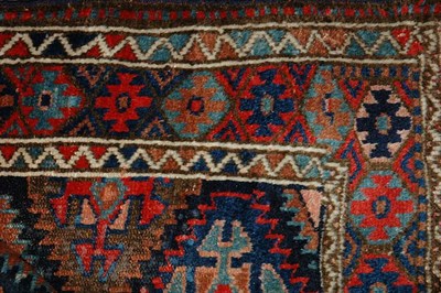 Lot 564 - Kurdish Rug West Persia, last quarter of the...