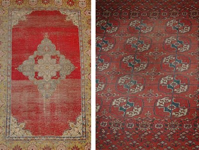 Lot 1633 - Two Rugs Comprising a Tekke rug and Kayseri...