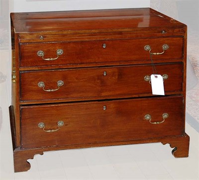 Lot 560 - George III Style Fruitwood Chest of Drawers...