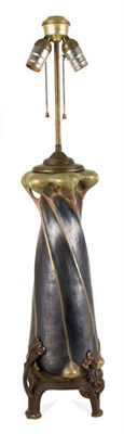 Lot 3491 - Austrian Art Nouveau Glazed Ceramic Vase...