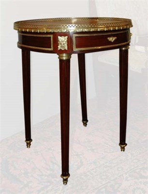 Lot 3678 - Louis XVI Style Gilt-Metal Mounted Mahogany...