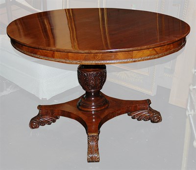 Lot 165 - Classical Style Mahogany Oval Breakfast Table...