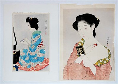 Lot 1124A - Group of Reproduction Japanese Woodblock...