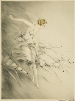 Lot 333 - Louis Icart ZEST (H./C./I. 346) Hand-colored...