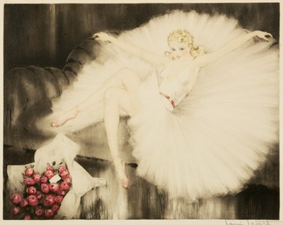 Lot 336 - Louis Icart BALLERINA (H./C./I. 439)...