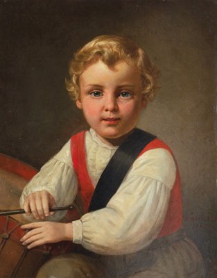 Lot 3008 - Peter Baumgras American, 1827-1904 Portrait of...