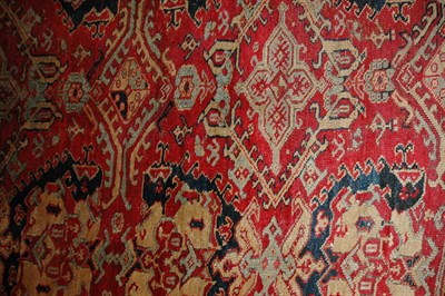 Lot 2354 - Oushak Carpet West Anatolia, last quarter of...