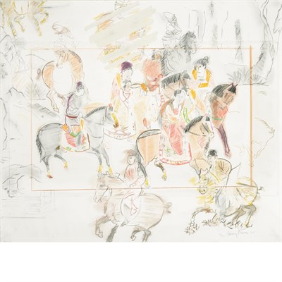 Lot 192 - Larry Rivers CHINESE INFORMATION TRAVEL Color...