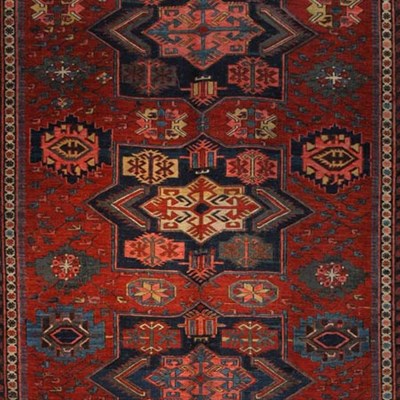 Lot 435 - Soumac Rug East Caucasus, circa 1900 Three...