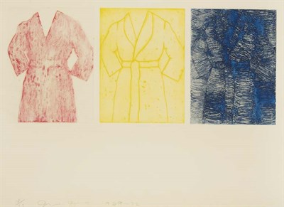 Lot 287 - Jim Dine SELF-PORTRAIT, PRIMARY COLORS...