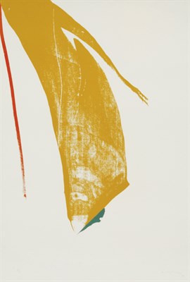 Lot 299 - Helen Frankenthaler WHAT RED LINES CAN DO...