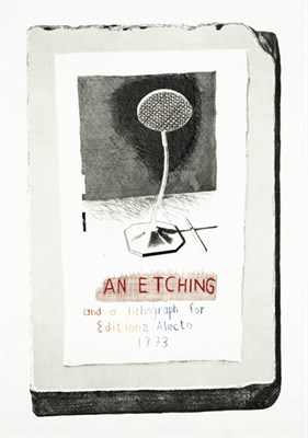 Lot 325 - David Hockney AN ETCHING AND A LITHOGRAPH FOR...