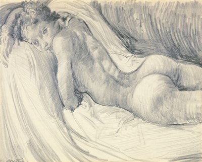 Lot 2149 - Sir Jacob Epstein British, 1880-1959 Reclining...