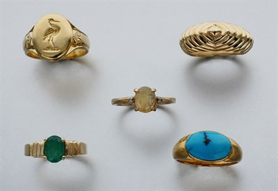 Lot 2631 - Group of Miscellaneous Rings