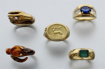 Lot 2638 - Group of Miscellaneous Rings