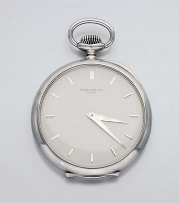 Lot 309 - Sterling Silver Openface Deck Watch