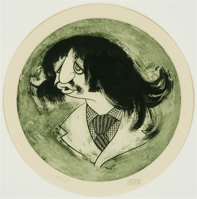 Lot 322 - Al Hirschfeld RINGO STARR Etching and aquatint...
