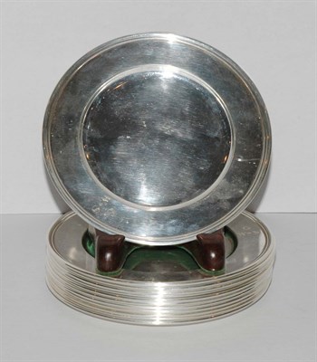 Lot 1371 - Twelve Tiffany & Co. Sterling Silver Bread and...