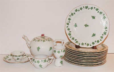 Lot 1431 - Herend Gilt-Decorated Porcelain Dinner Service...