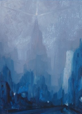Lot 22 - Leon Louie Dolice American, 1892-1960 City at...