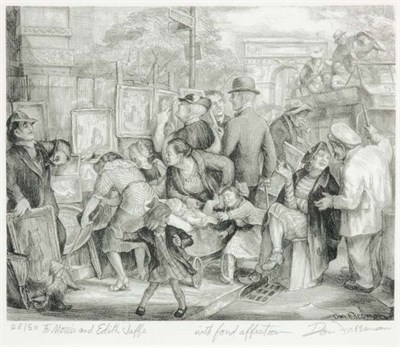 Lot 302 - Don Freeman ART CURB MARKET (M. 64) Lithograph,...