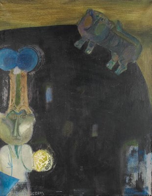 Lot 1078 - Naphtali Bezem Israeli, b. 1924 Untitled, 1964...