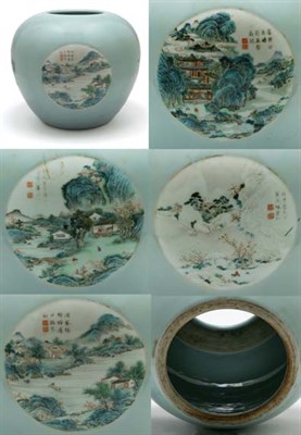 Lot 2091 - Chinese Famille Verte Glazed Porcelain...