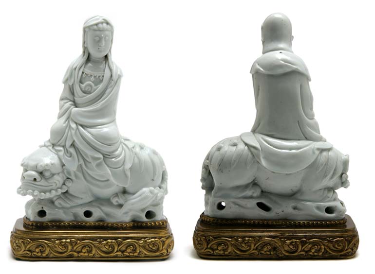 Lot 2083 - Chinese Blanc de Chine Figure of a Bodhisattva...