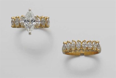 Lot 91 - Two Diamond Rings