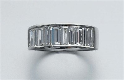 Lot 308 - Diamond Band Ring
